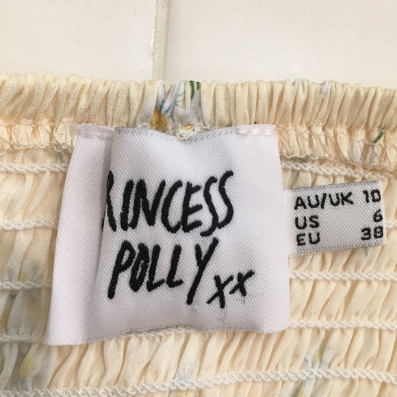 Princess Polly ALLYSON TOP YELLOW - Picture 12 of 15